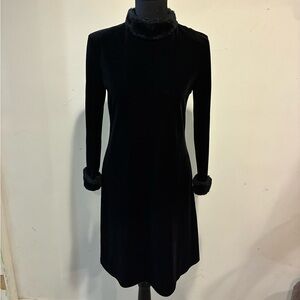 Vintage Velvet Dress